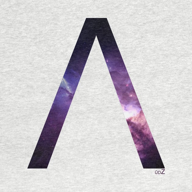 Lambda space letter concept by udezigns